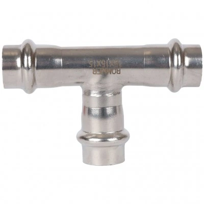 ROMMER RSS-0013-000015 ROMMER Тройник равнопроходной, 15, из нержавеющей стали прессовой ROMMER RSS-0013-000015 ROMMER Тройник равнопроходной, 15, из нержавеющей стали прессовой