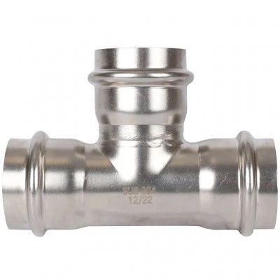 ROMMER RSS-0013-000035 ROMMER Тройник равнопроходной, 35, из нержавеющей стали прессовой ROMMER RSS-0013-000035 ROMMER Тройник равнопроходной, 35, из нержавеющей стали прессовой