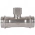ROMMER RSS-0014-221822 Тройник переходной, 22х18х22, из нержавеющей стали прессовой ROMMER RSS-0014-221822 Тройник переходной, 22х18х22, из нержавеющей стали прессовой