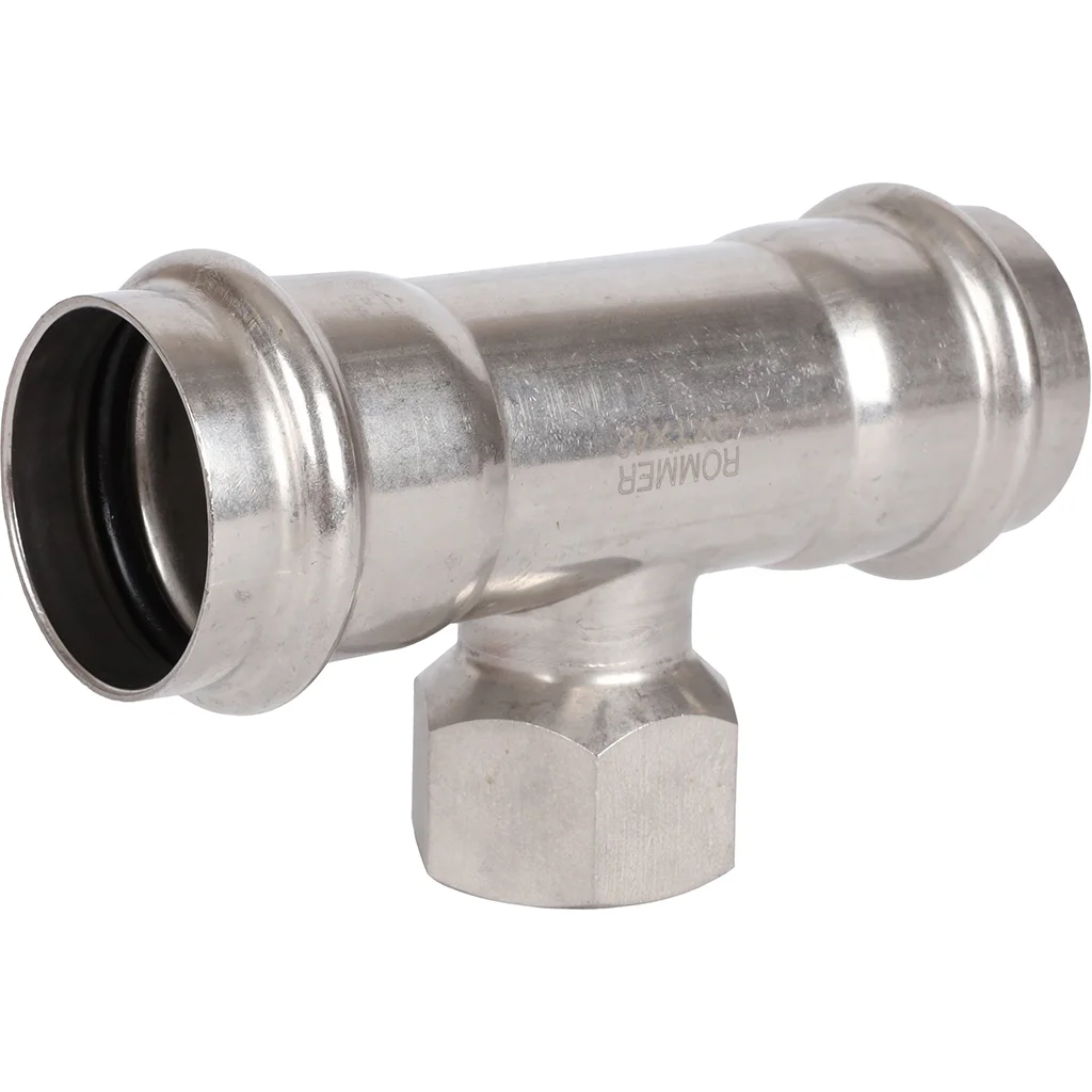 ROMMER RSS-0015-000421 ROMMER Тройник-переходник-ВР, 42х1, из нержавеющей стали прессовой ROMMER RSS-0015-000421 ROMMER Тройник-переходник-ВР, 42х1, из нержавеющей стали прессовой