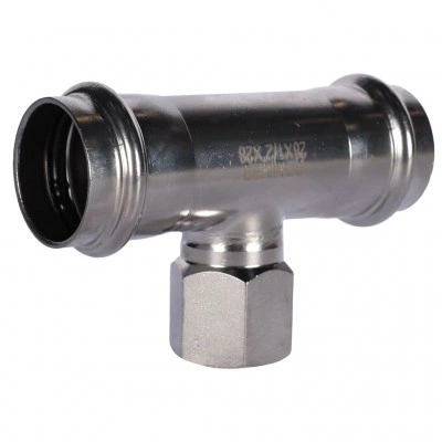 ROMMER RSS-0015-002812 ROMMER Тройник-переходник-ВР, 28х1/2, из нержавеющей стали прессовой ROMMER RSS-0015-002812 ROMMER Тройник-переходник-ВР, 28х1/2, из нержавеющей стали прессовой