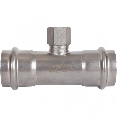 ROMMER RSS-0015-004212 ROMMER Тройник-переходник-ВР, 42х1/2, из нержавеющей стали прессовой ROMMER RSS-0015-004212 ROMMER Тройник-переходник-ВР, 42х1/2, из нержавеющей стали прессовой