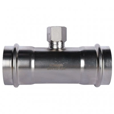 ROMMER RSS-0015-005412 ROMMER Тройник-переходник-ВР, 54х1/2, из нержавеющей стали прессовой ROMMER RSS-0015-005412 ROMMER Тройник-переходник-ВР, 54х1/2, из нержавеющей стали прессовой