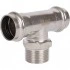 ROMMER RSS-0016-000281 ROMMER Тройник-переходник-НР, 28х1, из нержавеющей стали прессовой ROMMER RSS-0016-000281 ROMMER Тройник-переходник-НР, 28х1, из нержавеющей стали прессовой