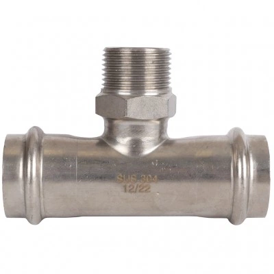 ROMMER RSS-0016-002834 ROMMER Тройник-переходник-НР, 28х3/4, из нержавеющей стали прессовой ROMMER RSS-0016-002834 ROMMER Тройник-переходник-НР, 28х3/4, из нержавеющей стали прессовой