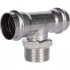 ROMMER RSS-0016-035114 ROMMER Тройник-переходник-НР, 35х1 1/4, из нержавеющей стали прессовой ROMMER RSS-0016-035114 ROMMER Тройник-переходник-НР, 35х1 1/4, из нержавеющей стали прессовой
