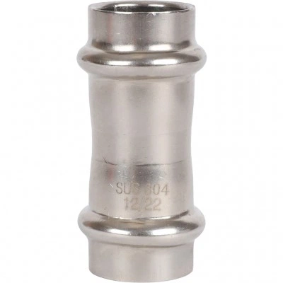 ROMMER RSS-0017-000018 Муфта равнопроходная, 18, из нержавеющей стали прессовой ROMMER RSS-0017-000018 Муфта равнопроходная, 18, из нержавеющей стали прессовой