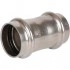 ROMMER RSS-0017-000028 Муфта равнопроходная, 28, из нержавеющей стали прессовой ROMMER RSS-0017-000028 Муфта равнопроходная, 28, из нержавеющей стали прессовой