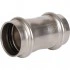ROMMER RSS-0017-000028 Муфта равнопроходная, 28, из нержавеющей стали прессовой ROMMER RSS-0017-000028 Муфта равнопроходная, 28, из нержавеющей стали прессовой