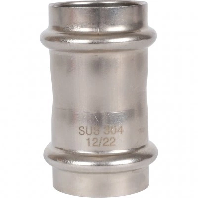 ROMMER RSS-0017-000028 Муфта равнопроходная, 28, из нержавеющей стали прессовой ROMMER RSS-0017-000028 Муфта равнопроходная, 28, из нержавеющей стали прессовой