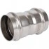 ROMMER RSS-0017-000054 Муфта равнопроходная, 54, из нержавеющей стали прессовой ROMMER RSS-0017-000054 Муфта равнопроходная, 54, из нержавеющей стали прессовой