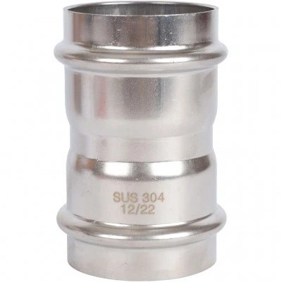 ROMMER RSS-0017-000054 Муфта равнопроходная, 54, из нержавеющей стали прессовой ROMMER RSS-0017-000054 Муфта равнопроходная, 54, из нержавеющей стали прессовой