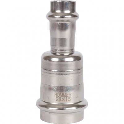 ROMMER RSS-0018-002815 Муфта переходная, 28х15, из нержавеющей стали прессовой ROMMER RSS-0018-002815 Муфта переходная, 28х15, из нержавеющей стали прессовой