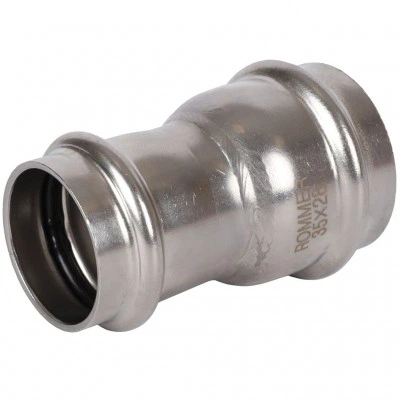 ROMMER RSS-0018-003528 Муфта переходная, 35х28, из нержавеющей стали прессовой ROMMER RSS-0018-003528 Муфта переходная, 35х28, из нержавеющей стали прессовой