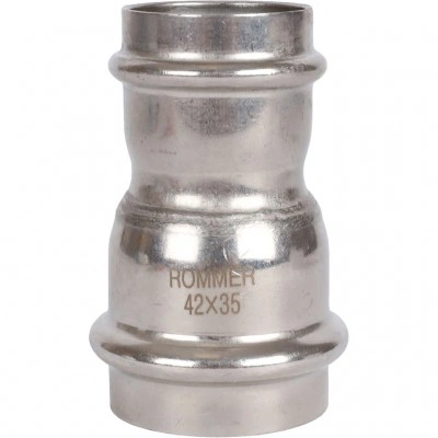 ROMMER RSS-0018-004235 Муфта переходная, 42х35, из нержавеющей стали прессовой ROMMER RSS-0018-004235 Муфта переходная, 42х35, из нержавеющей стали прессовой