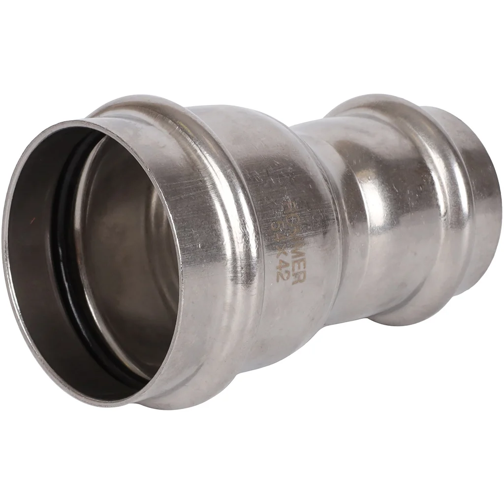 ROMMER RSS-0018-005442 Муфта переходная, 54х42, из нержавеющей стали прессовой ROMMER RSS-0018-005442 Муфта переходная, 54х42, из нержавеющей стали прессовой