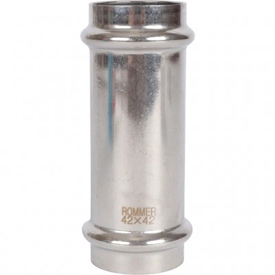 ROMMER RSS-0019-000042 Муфта надвижная, 42, из нержавеющей стали прессовой ROMMER RSS-0019-000042 Муфта надвижная, 42, из нержавеющей стали прессовой
