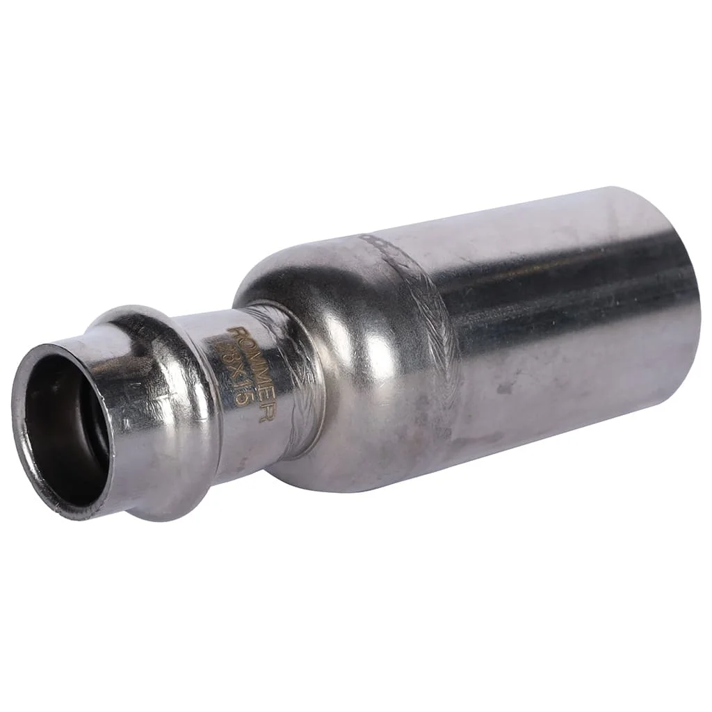 ROMMER RSS-0020-002815 Муфта переходная-НПр, 28х15, из нержавеющей стали прессовой ROMMER RSS-0020-002815 Муфта переходная-НПр, 28х15, из нержавеющей стали прессовой