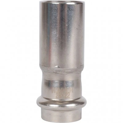ROMMER RSS-0020-002822 Муфта переходная-НПр, 28х22, из нержавеющей стали прессовой ROMMER RSS-0020-002822 Муфта переходная-НПр, 28х22, из нержавеющей стали прессовой