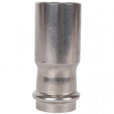ROMMER RSS-0020-003528 Муфта переходная-НПр, 35х28, из нержавеющей стали прессовой ROMMER RSS-0020-003528 Муфта переходная-НПр, 35х28, из нержавеющей стали прессовой