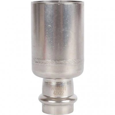 ROMMER RSS-0020-004222 Муфта переходная-НПр, 42х22, из нержавеющей стали прессовой ROMMER RSS-0020-004222 Муфта переходная-НПр, 42х22, из нержавеющей стали прессовой