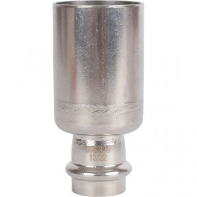 ROMMER RSS-0020-004222 Муфта переходная-НПр, 42х22, из нержавеющей стали прессовой ROMMER RSS-0020-004222 Муфта переходная-НПр, 42х22, из нержавеющей стали прессовой