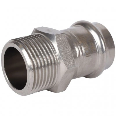ROMMER RSS-0021-000281 ROMMER Переходник-НР, 28х1, из нержавеющей стали прессовой ROMMER RSS-0021-000281 ROMMER Переходник-НР, 28х1, из нержавеющей стали прессовой