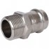 ROMMER RSS-0021-000281 ROMMER Переходник-НР, 28х1, из нержавеющей стали прессовой ROMMER RSS-0021-000281 ROMMER Переходник-НР, 28х1, из нержавеющей стали прессовой