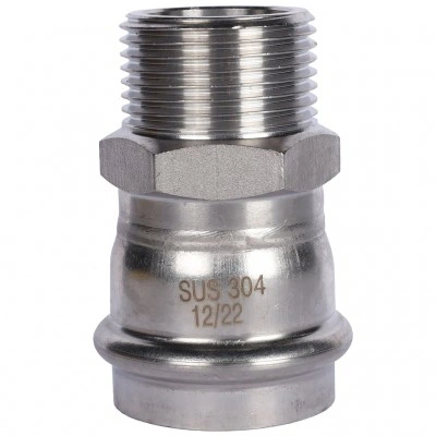 ROMMER RSS-0021-000351 ROMMER Переходник-НР, 35х1, из нержавеющей стали прессовой ROMMER RSS-0021-000351 ROMMER Переходник-НР, 35х1, из нержавеющей стали прессовой