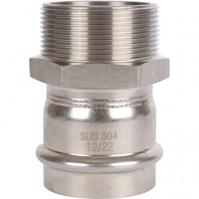 ROMMER RSS-0021-000542 ROMMER Переходник-НР, 54х2, из нержавеющей стали прессовой ROMMER RSS-0021-000542 ROMMER Переходник-НР, 54х2, из нержавеющей стали прессовой