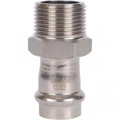ROMMER RSS-0021-001834 ROMMER Переходник-НР, 18х3/4, из нержавеющей стали прессовой ROMMER RSS-0021-001834 ROMMER Переходник-НР, 18х3/4, из нержавеющей стали прессовой