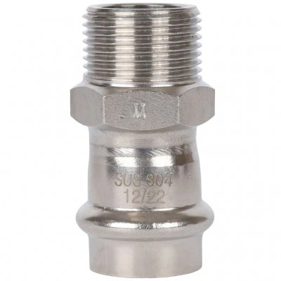 ROMMER RSS-0021-002234 ROMMER Переходник-НР, 22х3/4, из нержавеющей стали прессовой ROMMER RSS-0021-002234 ROMMER Переходник-НР, 22х3/4, из нержавеющей стали прессовой