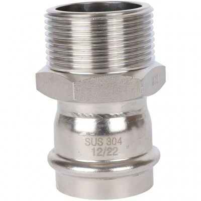 ROMMER RSS-0021-035114 ROMMER Переходник-НР, 35х1 1/4, из нержавеющей стали прессовой ROMMER RSS-0021-035114 ROMMER Переходник-НР, 35х1 1/4, из нержавеющей стали прессовой