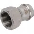 ROMMER RSS-0022-000281 ROMMER Переходник-ВР, 28х1, из нержавеющей стали прессовой ROMMER RSS-0022-000281 ROMMER Переходник-ВР, 28х1, из нержавеющей стали прессовой