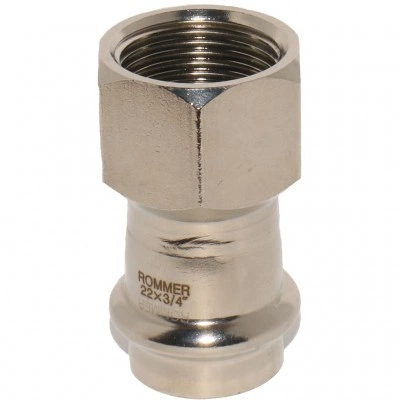 ROMMER RSS-0022-002234 ROMMER Переходник-ВР, 22х3/4, из нержавеющей стали прессовой ROMMER RSS-0022-002234 ROMMER Переходник-ВР, 22х3/4, из нержавеющей стали прессовой