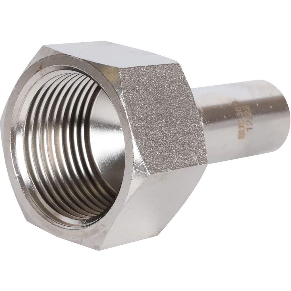 ROMMER RSS-0023-000181 Вставка переходная НПр-ВР, 18х1, из нержавеющей стали прессовой