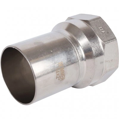 ROMMER RSS-0023-000542 Вставка переходная НПр-ВР, 54х2, из нержавеющей стали прессовой ROMMER RSS-0023-000542 Вставка переходная НПр-ВР, 54х2, из нержавеющей стали прессовой