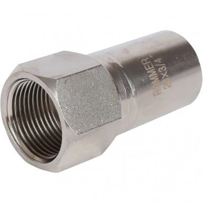 ROMMER RSS-0023-002834 Вставка переходная НПр-ВР, 28х3/4, из нержавеющей стали прессовой ROMMER RSS-0023-002834 Вставка переходная НПр-ВР, 28х3/4, из нержавеющей стали прессовой