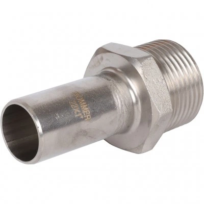 ROMMER RSS-0024-000221 Вставка переходная НПр-НР, 22х1, из нержавеющей стали прессовой ROMMER RSS-0024-000221 Вставка переходная НПр-НР, 22х1, из нержавеющей стали прессовой