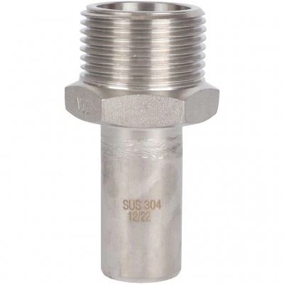 ROMMER RSS-0024-000221 Вставка переходная НПр-НР, 22х1, из нержавеющей стали прессовой ROMMER RSS-0024-000221 Вставка переходная НПр-НР, 22х1, из нержавеющей стали прессовой