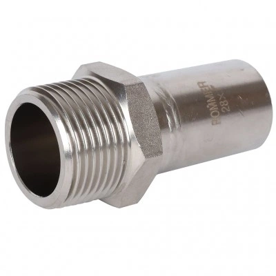 ROMMER RSS-0024-000281 Вставка переходная НПр-НР, 28х1, из нержавеющей стали прессовой ROMMER RSS-0024-000281 Вставка переходная НПр-НР, 28х1, из нержавеющей стали прессовой