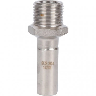 ROMMER RSS-0024-001512 Вставка переходная НПр-НР, 15х1/2, из нержавеющей стали прессовой ROMMER RSS-0024-001512 Вставка переходная НПр-НР, 15х1/2, из нержавеющей стали прессовой