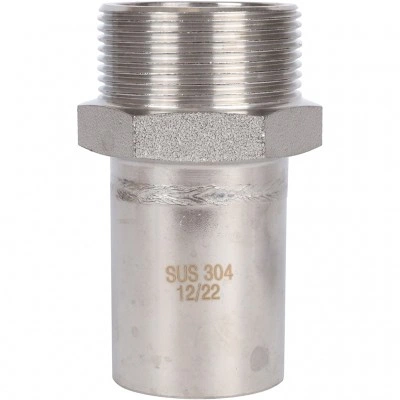 ROMMER RSS-0024-042112 Вставка переходная НПр-НР, 42х1 1/2, из нержавеющей стали прессовой ROMMER RSS-0024-042112 Вставка переходная НПр-НР, 42х1 1/2, из нержавеющей стали прессовой