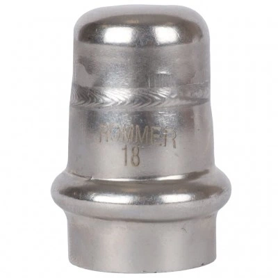 ROMMER RSS-0025-000018 Заглушка, 18, из нержавеющей стали прессовой ROMMER RSS-0025-000018 Заглушка, 18, из нержавеющей стали прессовой