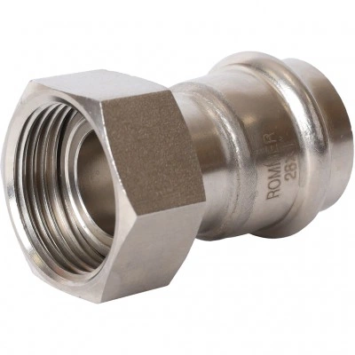 ROMMER RSS-0026-000281 ROMMER Переходник с накидной гайкой-ВР, 28х1, из нержавеющей стали прессовой ROMMER RSS-0026-000281 ROMMER Переходник с накидной гайкой-ВР, 28х1, из нержавеющей стали прессовой