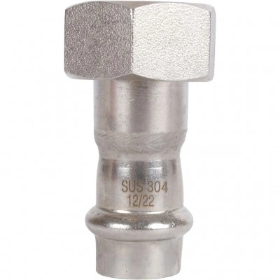 ROMMER RSS-0026-001534 ROMMER Переходник с накидной гайкой-ВР, 15х3/4, из нержавеющей стали прессовой ROMMER RSS-0026-001534 ROMMER Переходник с накидной гайкой-ВР, 15х3/4, из нержавеющей стали прессовой