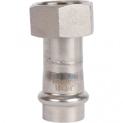 ROMMER RSS-0026-001834 ROMMER Переходник с накидной гайкой-ВР, 18х3/4, из нержавеющей стали прессовой ROMMER RSS-0026-001834 ROMMER Переходник с накидной гайкой-ВР, 18х3/4, из нержавеющей стали прессовой