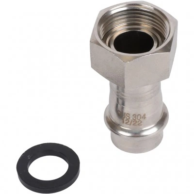 ROMMER RSS-0026-001834 ROMMER Переходник с накидной гайкой-ВР, 18х3/4, из нержавеющей стали прессовой ROMMER RSS-0026-001834 ROMMER Переходник с накидной гайкой-ВР, 18х3/4, из нержавеющей стали прессовой