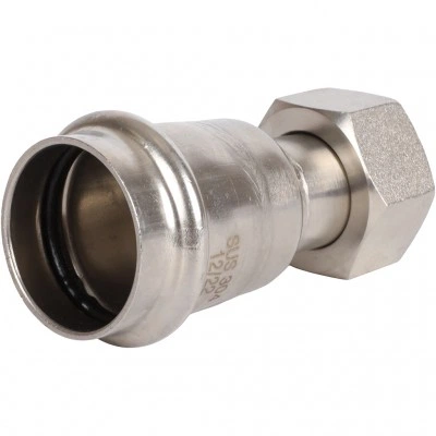 ROMMER RSS-0026-002834 ROMMER Переходник с накидной гайкой-ВР, 28х3/4, из нержавеющей стали прессовой ROMMER RSS-0026-002834 ROMMER Переходник с накидной гайкой-ВР, 28х3/4, из нержавеющей стали прессовой