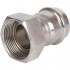 ROMMER RSS-0026-035114 ROMMER Переходник с накидной гайкой-ВР, 35х1 1/4, из нержавеющей стали прессовой ROMMER RSS-0026-035114 ROMMER Переходник с накидной гайкой-ВР, 35х1 1/4, из нержавеющей стали прессовой
